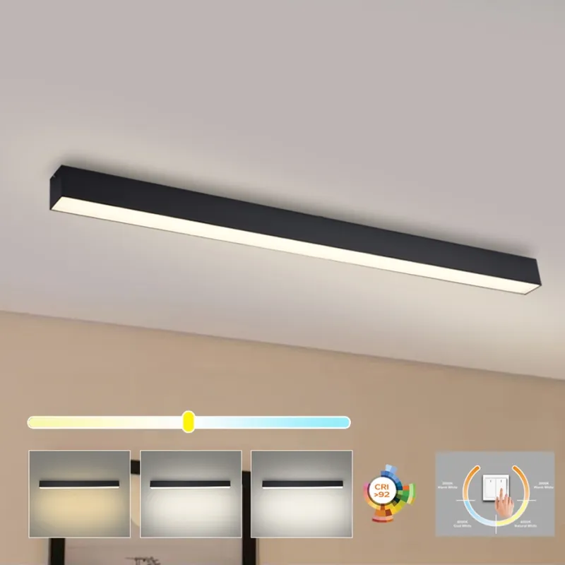 Super Cena Brilagi - LED Koupelnové stropní svítidlo SLEEKLINE LED/40W/230V 3000/4500/6000K černá IP44
