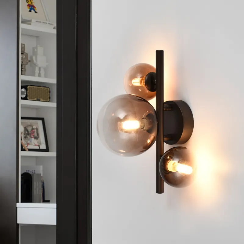 Nejlepší Volba Brilagi - LED Nástěnné svítidlo MILLA 3xG9/3W/230V hnědá/kouřová hnědá