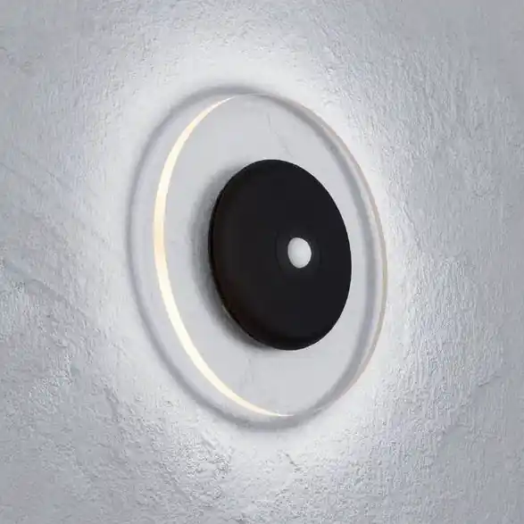 Eglo - LED RGBW Stmívatelné nabíjecí nástěnné svítidlo se senzorem pohybu a soumraku LED/5V 2000 mAh černá + dálkové ovládání Výprodej