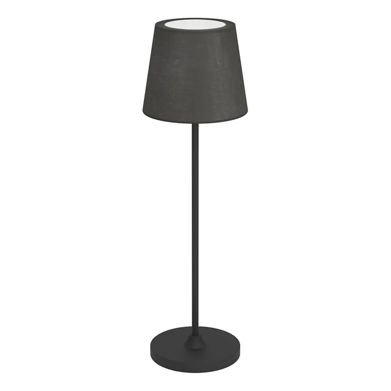 Eglo - LED Stmívatelná dotyková nabíjecí stolní lampa LED/3,8W/5V 2400/3000/4000K 2000 mAh černá Sezónní Sleva