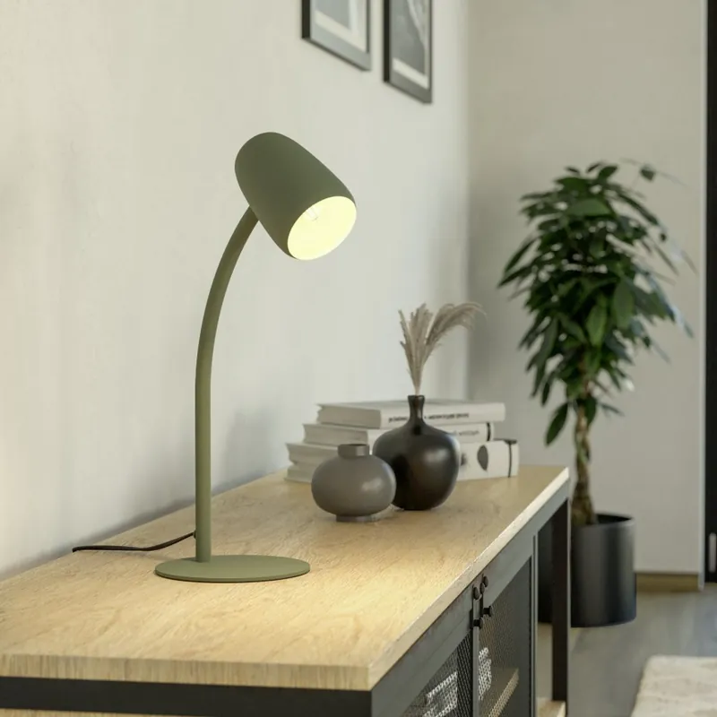 Eglo - Stolní lampa 1xE14/18W/230V zelená Odeslání Ihned