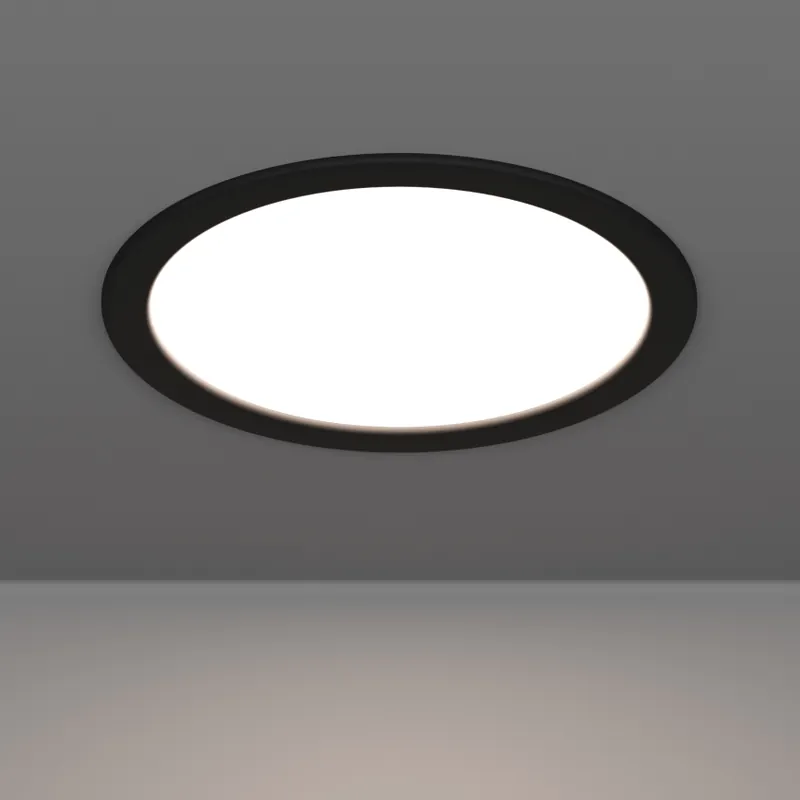 Eglo - LED Podhledové svítidlo LED/18,5W/230V 2700/4000/6500K pr. 21,6 cm černá Vrácení Zdarma
