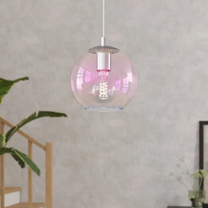 Aktuální Eglo - Lustr na lanku 1xE27/60W/230V lesklý chrom