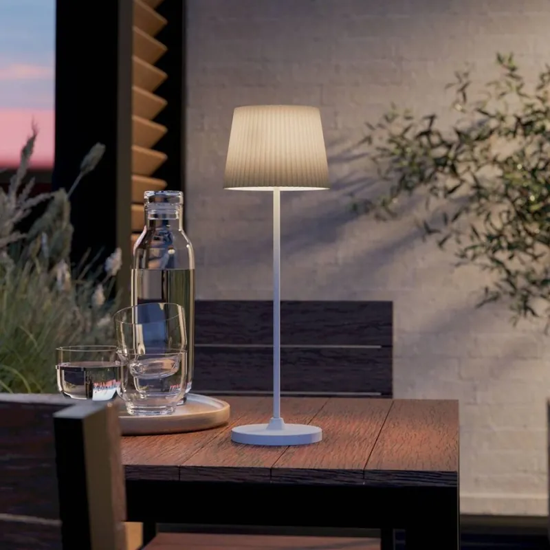 Eglo - LED Stmívatelná dotyková nabíjecí stolní lampa LED/3,8W/5V 2400/3000/4000K 2000 mAh bílá/zelená Značkový