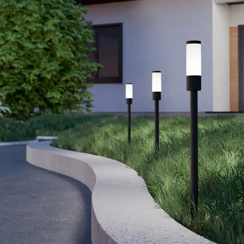 Eglo - SADA 3x LED Venkovní lampa LED/1W/230V IP44 černá Originální
