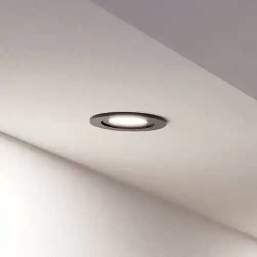 Eglo - LED Koupelnové podhledové bodové svítidlo 1xGU10/4,5W/230V IP44 černá Cenově Výhodný
