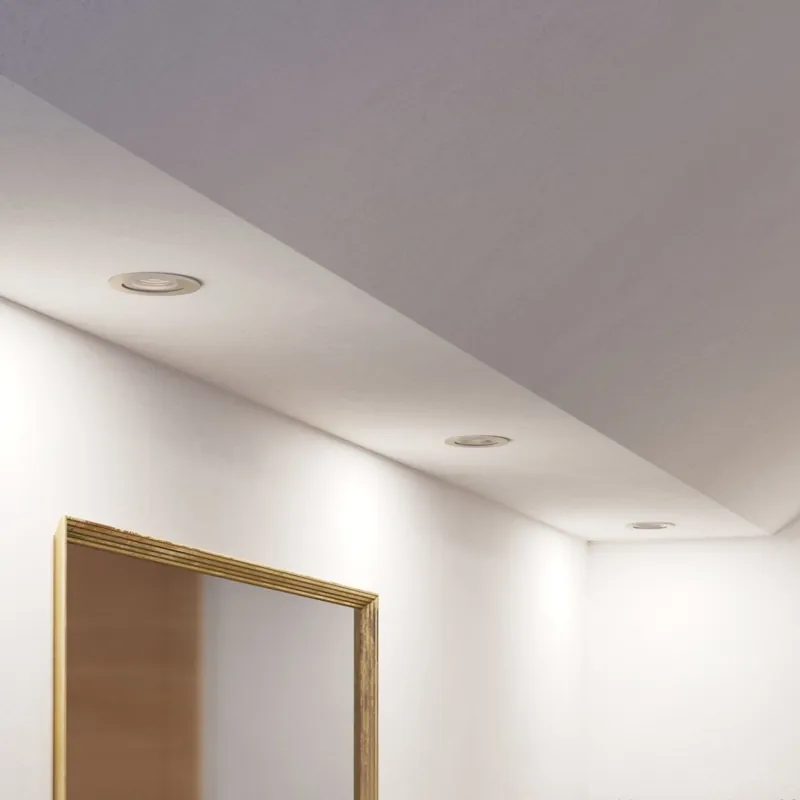 Eglo - SADA 3x LED Koupelnové podhledové bodové svítidlo 1xGU10/4,5W/230V IP44 matný chrom Pouze Dnes