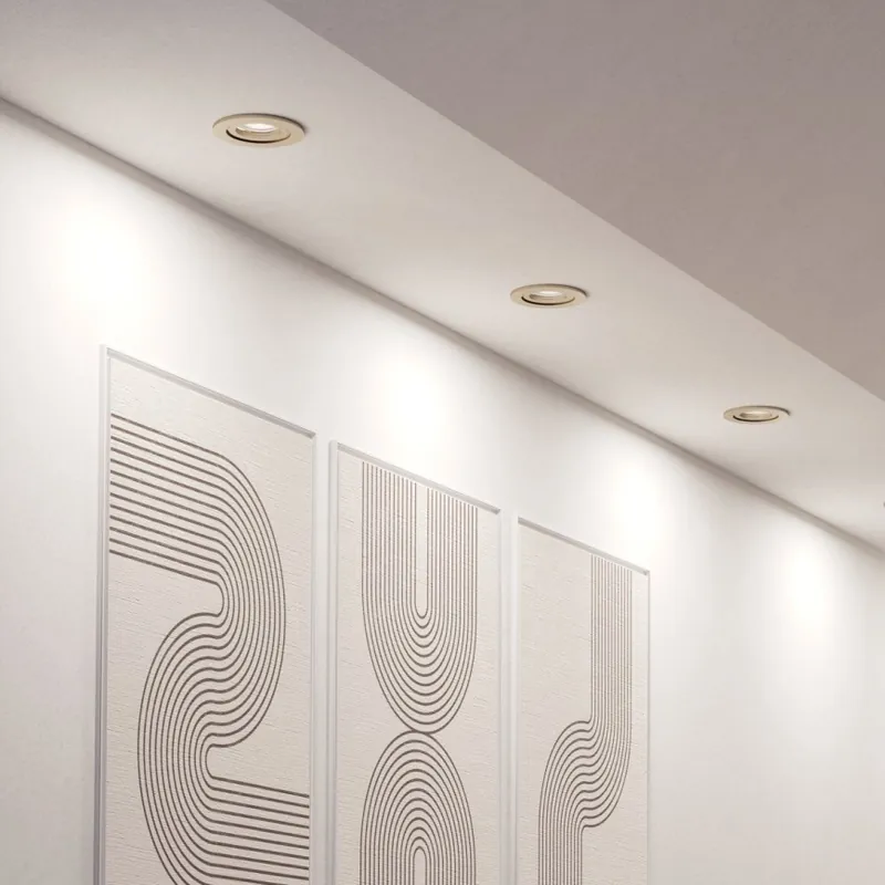 Nejlepší Volba Eglo - SADA 3x LED Podhledové bodové svítidlo 1xGU10/4,5W/230V matný chrom