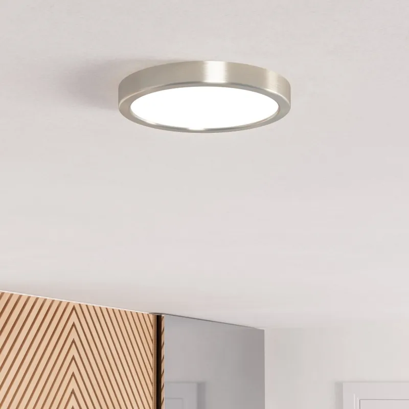 Nejprodávanější Eglo - LED Stropní svítidlo LED/11,5W/230V 2700/4000/6500K pr. 21,1 cm matný chrom