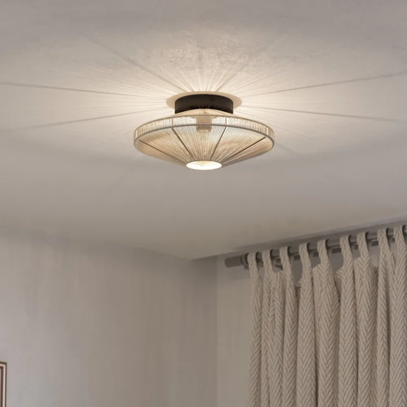 Koupit Online Eglo - Stropní svítidlo 1xE27/40W/230V pr. 38 cm krémová