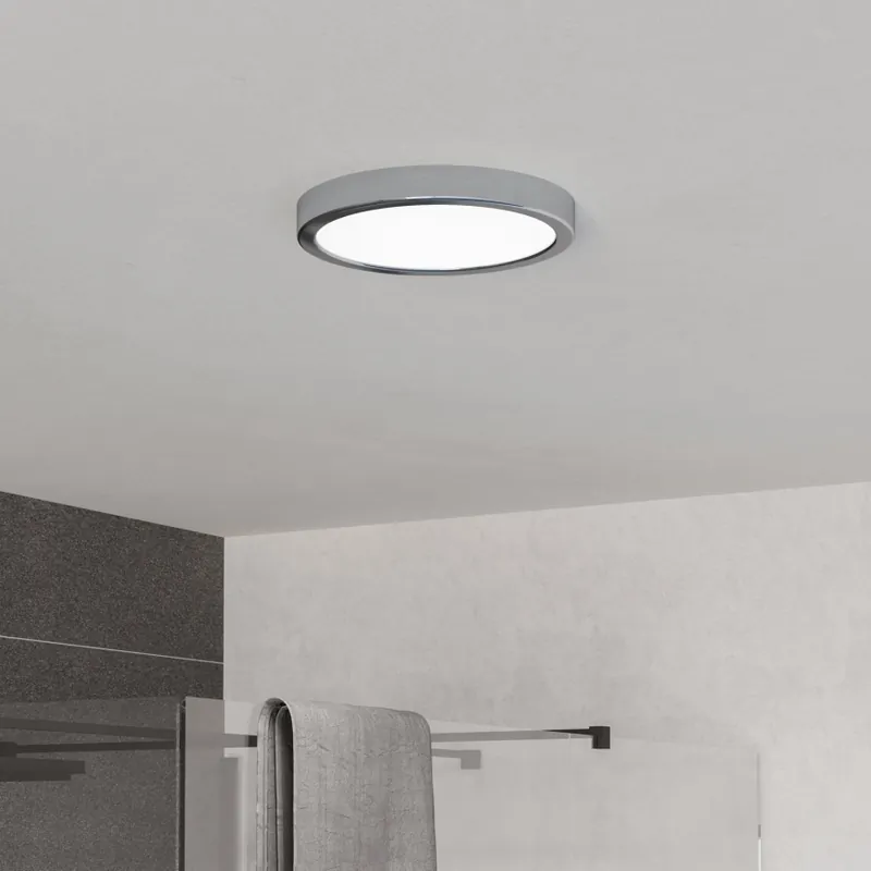 Eglo - LED Koupelnové stropní svítidlo LED/11,5W/230V 2700/4000/6500K pr. 21,1 cm IP44 lesklý chrom Cenově Výhodný