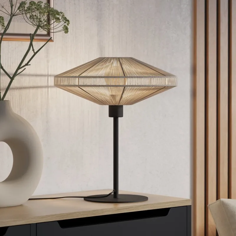 Eglo - Stolní lampa 1xE27/40W/230V krémová Cenová Bomba