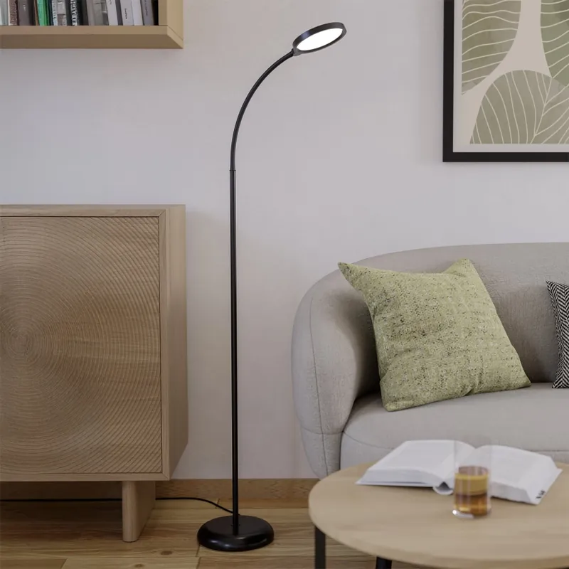 Must-Have Eglo - LED Stmívatelná flexibilní stojací lampa LED/5,5W/230V 2700/4000/6500K černá