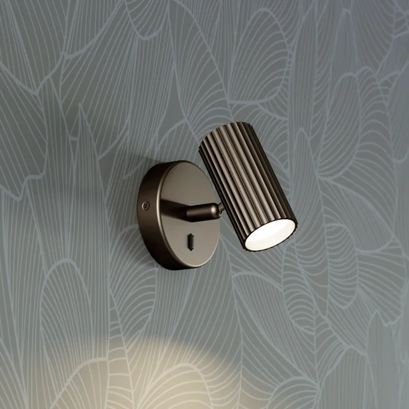Jen Po Omezenou Doba Eglo - Nástěnné bodové svítidlo 1xGU10/5W/230V hnědá