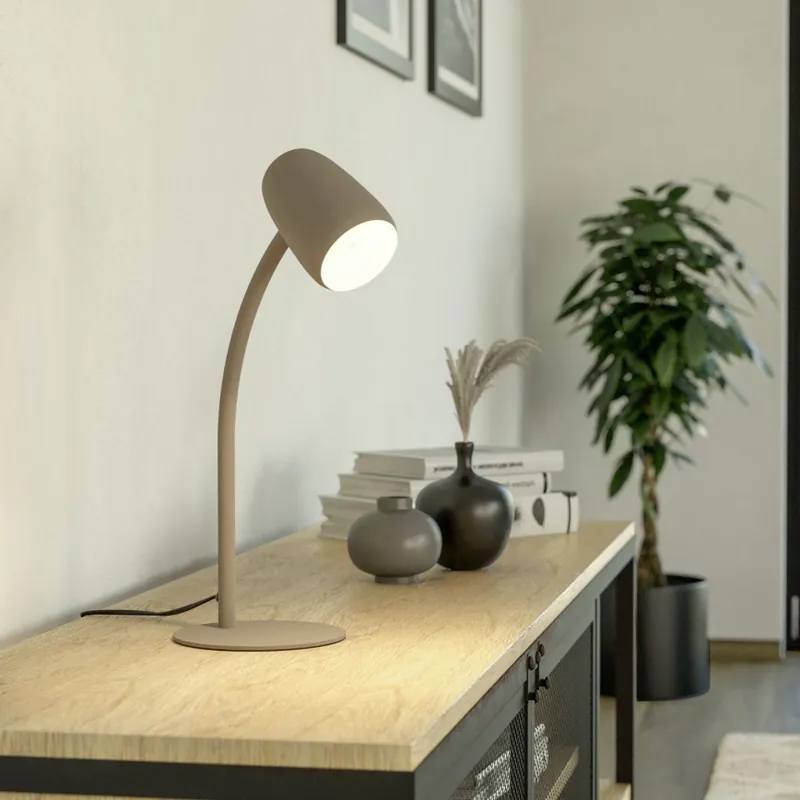 Objednat Nyní Eglo - Stolní lampa 1xE14/18W/230V krémová