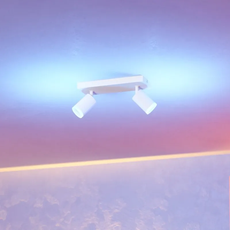 Oblíbený Eglo - LED RGBW Stmívatelné bodové svítidlo 2xLED/3,7W/230V 2700-6500K bílá