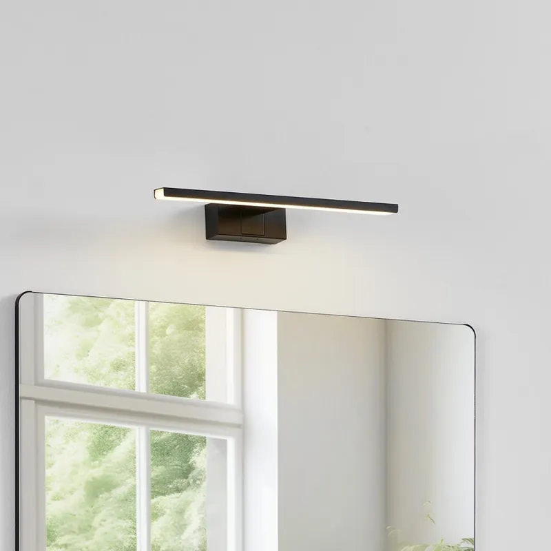 Eglo - LED Koupelnové osvětlení zrcadla LED/7W/230V 3000/4000/6500K 40 cm IP44 černá Pouze Dnes