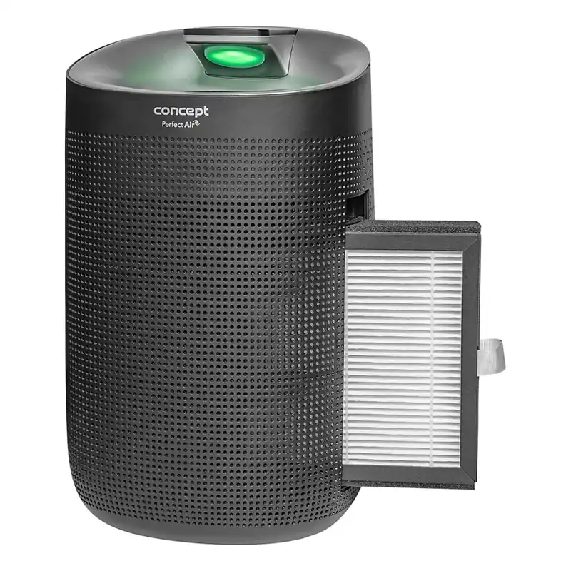 Dokud Zásoby Vydrží Concept OV1210 - Odvlhčovač a čistička vzduchu PERFECT AIR 1 l 45W/230V černá