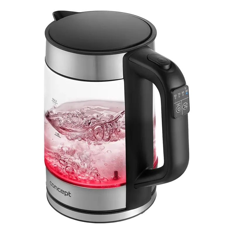 Kup Teď Concept RK4067 - Rychlovarná konvice s termotegulací 1,7 l 2200W/230V nerez