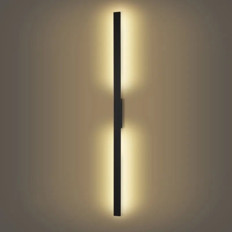 Brilagi - LED Venkovní nástěnné svítidlo LUNA LED/30W/230V 3000K IP65 150 cm černá CRI 90 Must-Have
