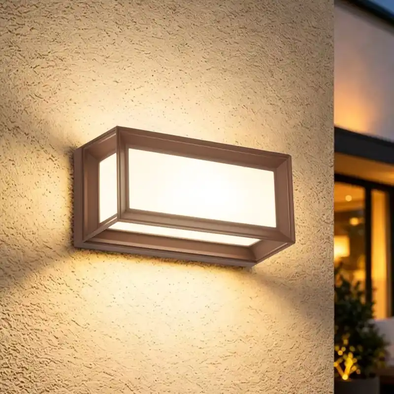 Cenově Výhodný Brilagi - Venkovní nástěnné svítidlo PARKER 1xE27/60W/230V hnědá IP44