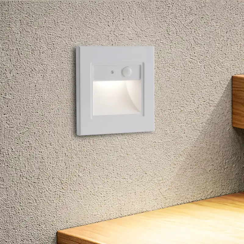 Brilagi - LED Schodišťové svítidlo se senzorem STEP LIGHT LED/1,5W/230V IP44 bílá Rychlé Dodání