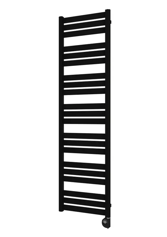 Finální Výprodej Vertaduro - Koupelnový radiátor s termostatem LUCY 800W 177x50 cm černá