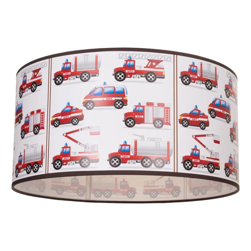 Dětské stropní svítidlo KIDS ROOM 1xE27/60W/230V pr. 40 cm hasiči Vrácení Zdarma