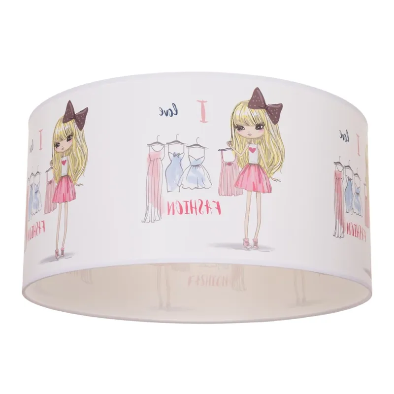 Oblíbený Dětské stropní svítidlo GIRLS VIBES 1xE27/60W/230V pr. 40 cm I love fashion