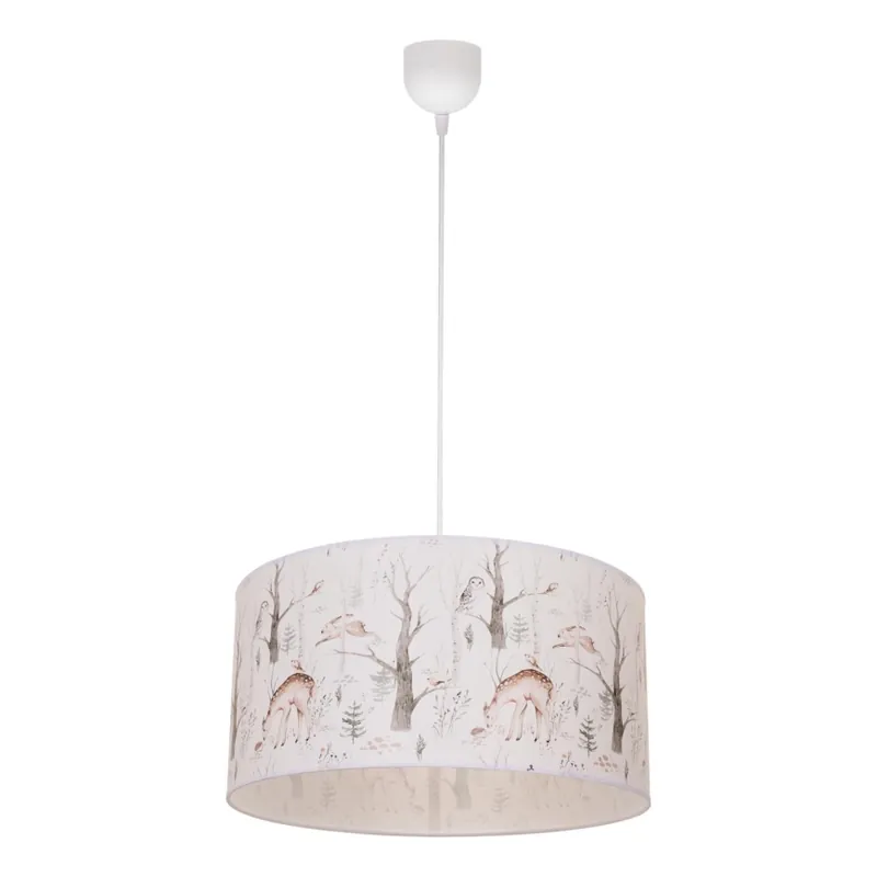 Vrácení Zdarma Dětský lustr KIDS ROOM 1xE27/60W/230V pr. 40 cm zvířátka