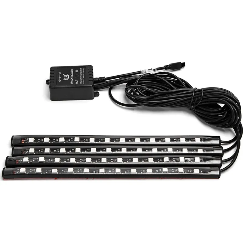 Aktuální Aigostar - LED RGB Stmívatelné pásky do auta LED/4,5W/5V + dálkové ovládání