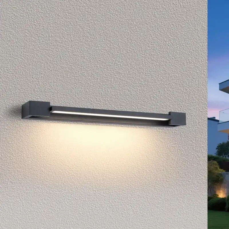 Brilagi - LED Venkovní nástěnné svítidlo AQUA LINE LED/18W/230V 60 cm IP44 antracit CRI 90 Vrácení Zdarma