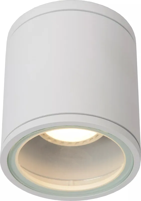 Lucide 22962/01/31 - Koupelnové stropní svítidlo AVEN 1xGU10/50W/230V pr. 9 cm IP65 bílá Odeslání Ihned