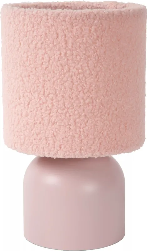 Lucide 10516/01/66 - Stolní lampa WOOLLY 1xE14/40W/230V růžová Přímo Od Výrobce