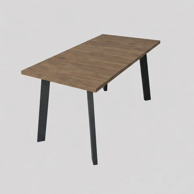 Nejprodávanější Rozkládací jídelní stůl KERNO 150/190x80 cm dub lefkas/černá