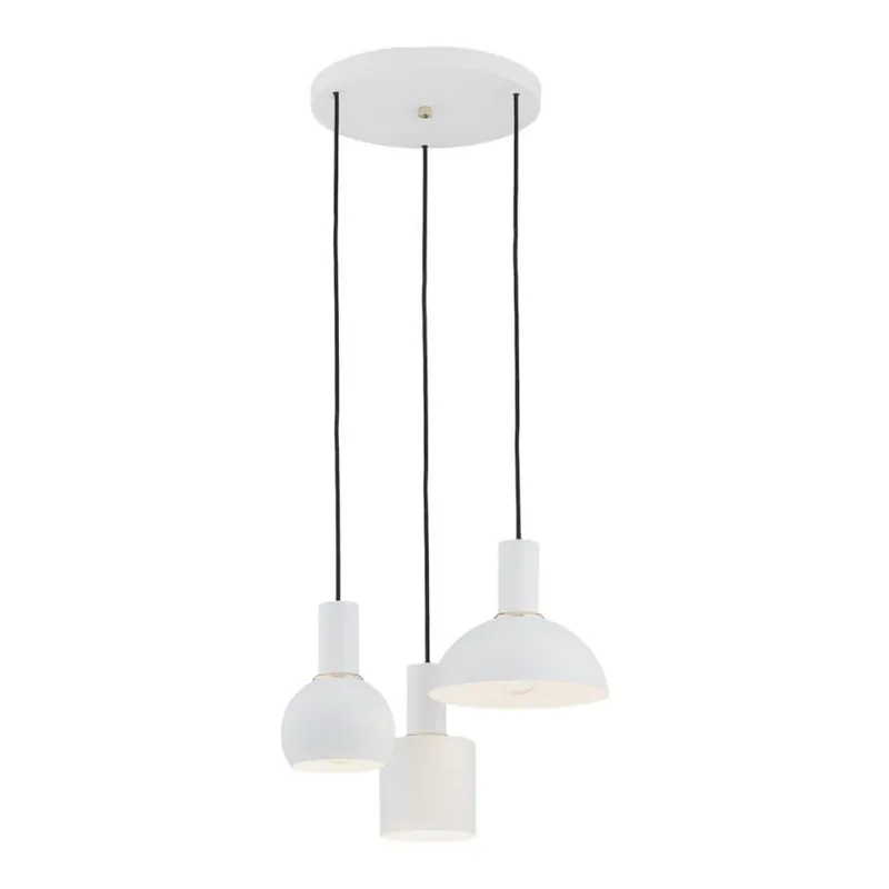 Argon 1468 - Lustr na lanku SINES 3xE27/15W/230V bílá Nová Kolekce