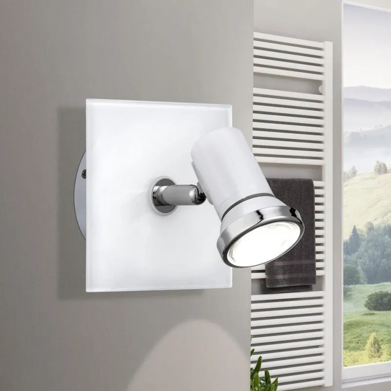 Super Cena Eglo - LED Koupelnové nástěnné svítidlo 1xGU10-LED/3,3W/230V IP44
