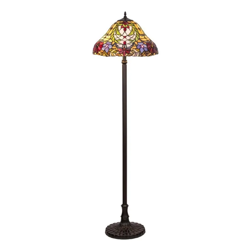 Rabalux - Tiffany vitrážová stojací lampa 2xE27/60W/230V Nejprodávanější