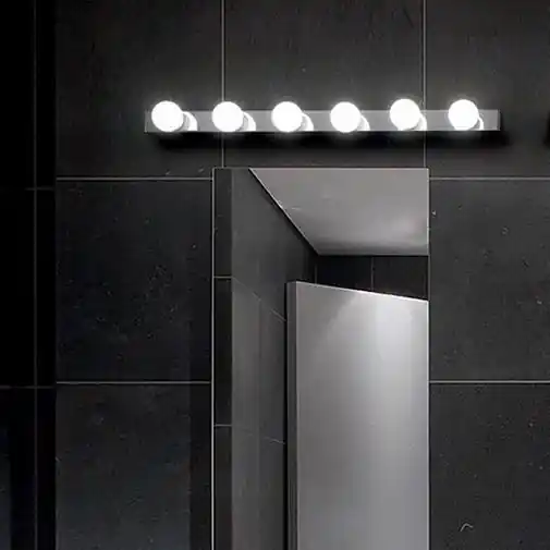 Časově Omezené Ideal Lux - Nástěnné svítidlo PRIVE 6xE14/40W/230V lesklý chrom