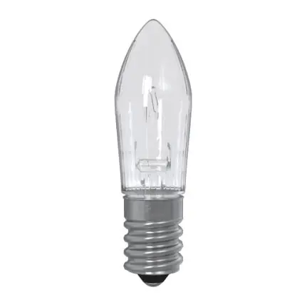 Časově Omezené Vánoční žárovka E10/3W/34V 3000K