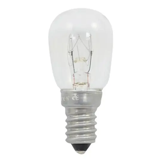Průmyslová žárovka pro elektrické spotřebiče E14/15W/230V 2580K Odeslání Ihned