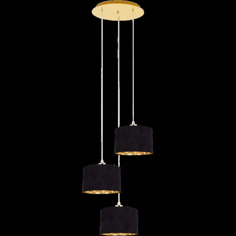 Akční Nabídka Eglo 39226 - Lustr DOLORITA 3xE27/60W/230V