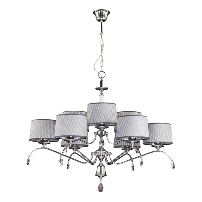 Sezónní Sleva Jupiter 1606 - EG 9 CH - Křišťálový lustr EGIDA 9xE27/60W