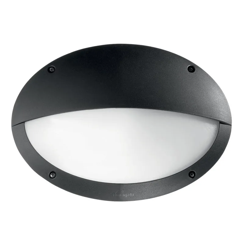 Ideal Lux - Venkovní nástěnné svítidlo POLAR 1xE27/23W/230V IP66 černá Vrácení Zdarma