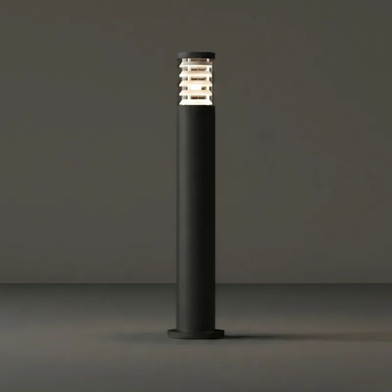 Ideal Lux - Venkovní lampa TRONCO 1xE27/42W/230V 80 cm IP65 černá Autentický