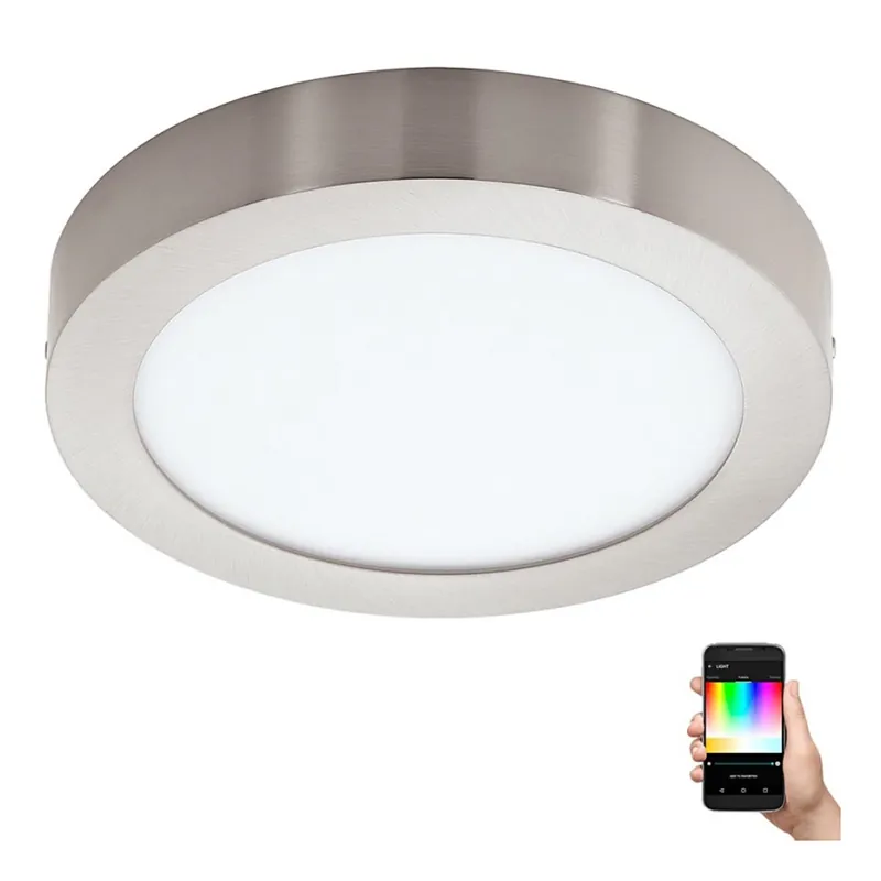 Eglo - LED RGBW Stmívatelné stropní svítidlo FUEVA-C LED/21W/230V Bluetooth pr. 30 cm Tovární Cena