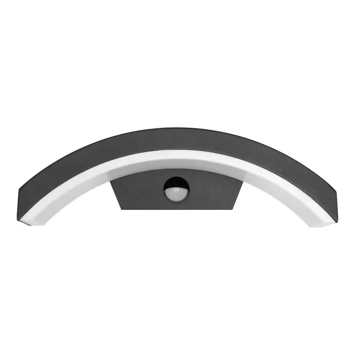 LED Venkovní nástěnné svítidlo se senzorem STYL LED/8W/230V IP44 Novinka