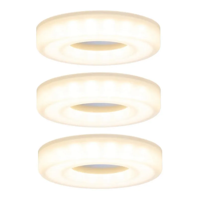 Cenově Výhodný Paulmann 92704 - SADA 3xLED/5,5W Podhledové svítidlo BAGEL 230V