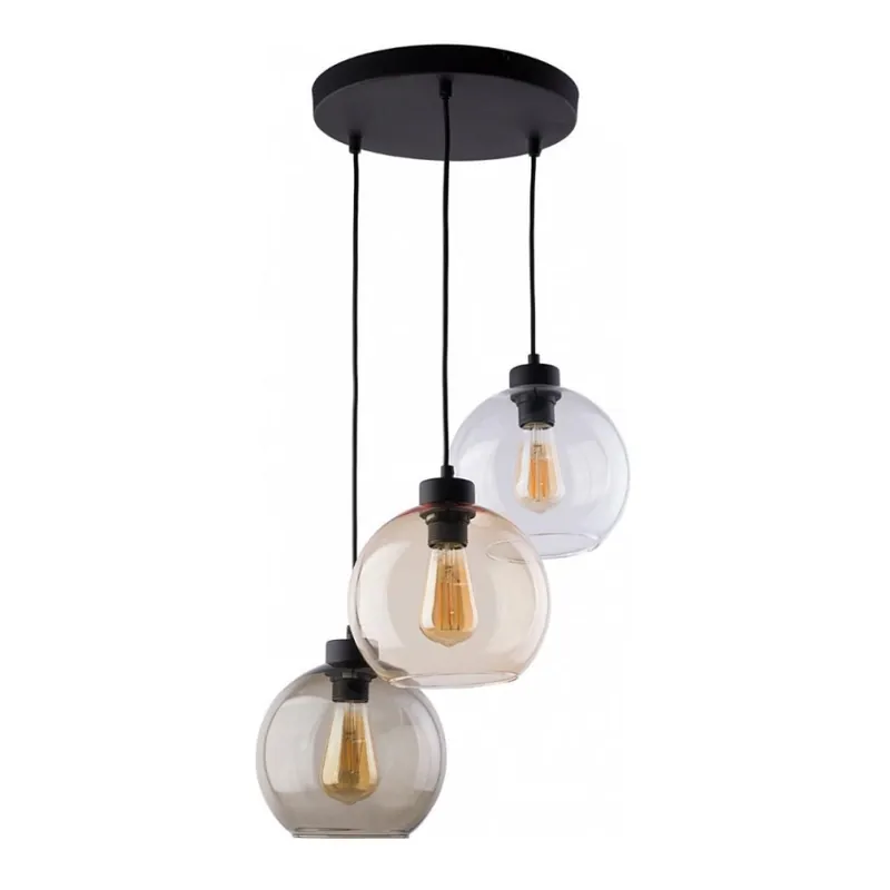 Ověřený Lustr na lanku CUBUS 3xE27/60W/230V