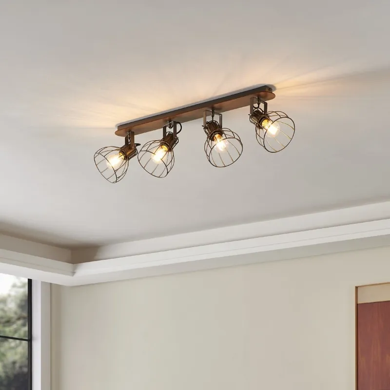 Bezpečná Platba Eglo 98137 - Bodové svítidlo SAMBATELLO 4xE27/40W/230V